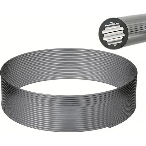 Tubo in PTFE a forma di stella migliorato per guidare filamenti da 1,75 mm. Flusso ultra-fluido, stampa stabile. Accessorio per stampanti 3D. Lunghezza: 5 m, diametro esterno: 4 mm. (1/5)