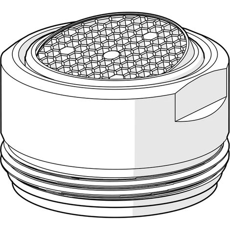 HANSA HA Aireador HANSA 1016723V M24x1 HC PCA 7.0 l/min cromo, 1016723V