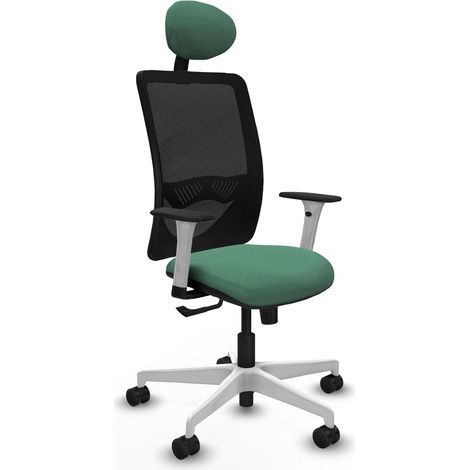 Bürostuhl piqueras y crespo Zulema weiß komfortabler Schaum (1/2)