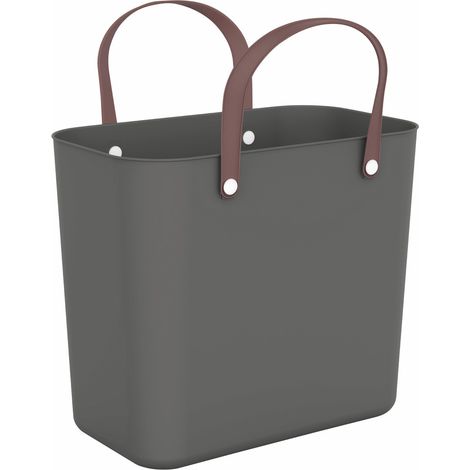 Rotho Einkaufskorb 25 L Albula schwarz Multibag Allzwecktasche Einkaufstasche