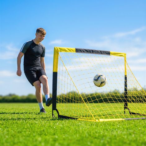 But de football pliable et portable pour jeunes et adultes (1/5)