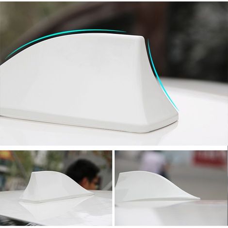 Antenna SHARK universale a pinna di squalo in quattro colorazioni Modello - Bianco