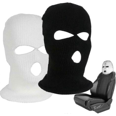 Housse universelle pour appuie-tête de voiture, lot de 2 housses de siège auto personnalisées avec chapeau amusant, protection pour appuie-tête de siège avant de voiture pour Halloween - Bonne qualité (1/5)