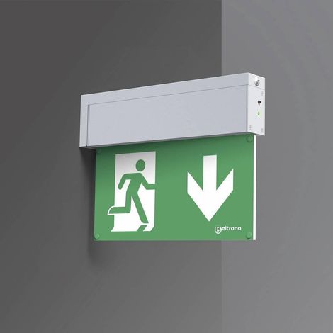 Beltrona MEXM82502 iluminación LED de emergencia mural de seguridad