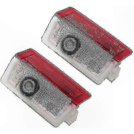 Éclairage de Sol pour Voiture - Projecteur de Porte LED Universel, Compatible avec la Plupart des Modèles (1/2)
