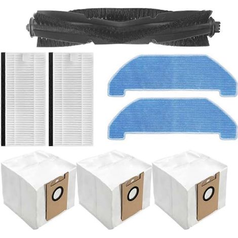Pour aspirateur Neabot Q11 : brosse principale, filtre HEPA, sac à poussière (1/5)