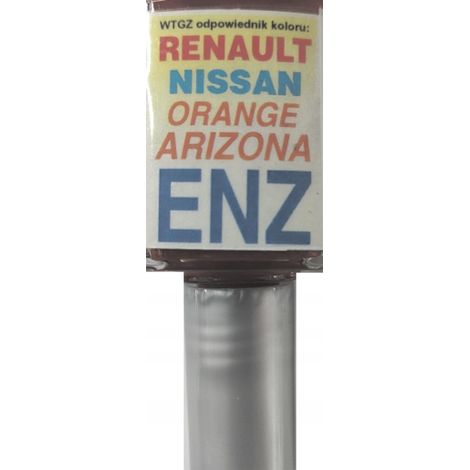 Réparation des rayures de peinture Renault Dacia ENZ orange Arizona 10 ml (1/5)