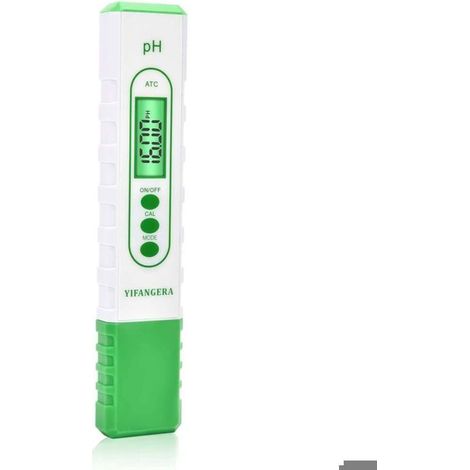 Ph Mètre, Testeur Ph 0.01, Ph Metre Electronique de Haute Précision, Avec Fonction de Compensation Automatique de La Température (1/4)
