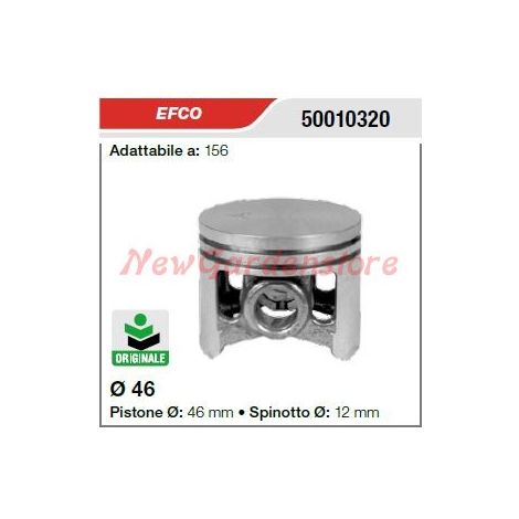 Pistone segmenti spinotto EFCO motosega 156 50010320
