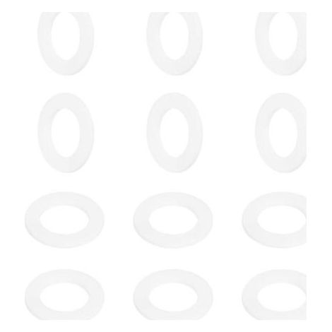 12 - Rondelle PTFE - Joint D'Étanchéité - Résistant Corrosion Et Température Extrême - Pour Robinet Tuyau Boulon - Blanc - 26x16x2mm (1/5)