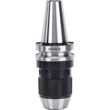 Integrierter Bohrfutter-Werkzeughalter aus HSS für CNC-Fräsmaschine BT40-APU16-100 (1/5)