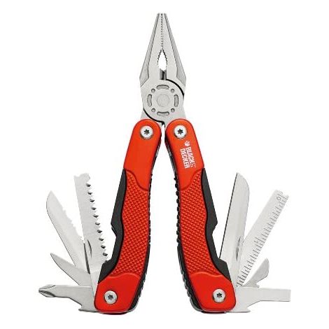 Multitool 12-in-1 Mehrzweckzange Säge Feile Multifunktionszange Drahtschneider (1/5)