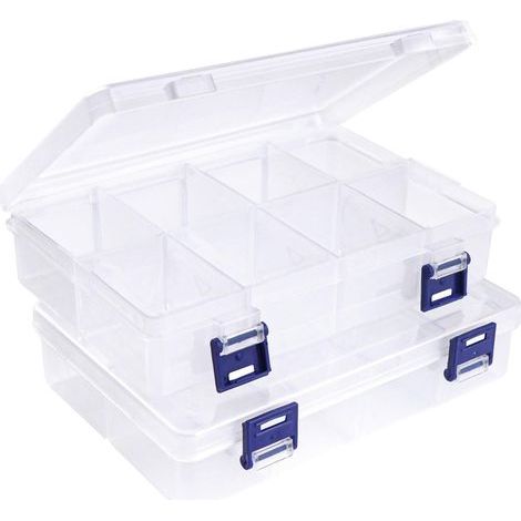 2-teilige Schmuckaufbewahrungsbox, Ohrringaufbewahrungsbox (1/5)