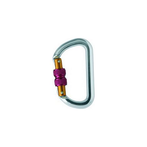 Moschettone di sicurezza in acciaio - apertura manuale con vite da 17 mm - B0025000