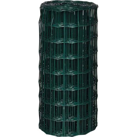 Maison Exclusive - Gartenzaun Maschendraht 10 x 0,8 m 100 x100 mm (1/4)