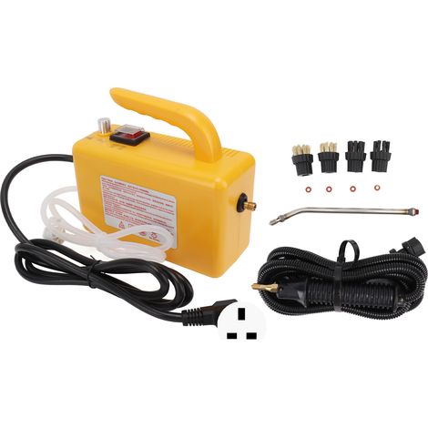 Nettoyeur Vapeur Haute Pression Portatif 2600W 220V Prise UK, Sans Réservoir, Détachant Température Élevée pour Maison, Cuisine, Détail Auto (1/5)