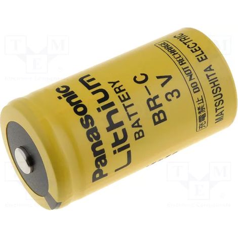 Batteria  PANASONIC size C Li-Ion BR26505 3V 5Ah BR-C