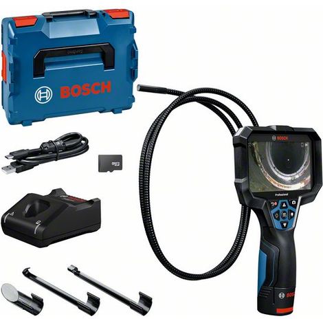 Telecamera di ispezione Bosch GIC 12V-5-27 C, 1x 2,0Ah e caricatore in L-BOXX 136