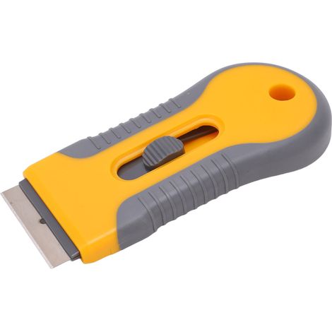 Kit d'outils de nettoyage et de grattage à lame de rasoir détachable pour résidus d'autocollants (1/5)