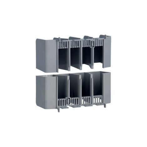 Cache borne x160 4P épanouis. - APPAREILLAGE DE TETE HAGER HYA024H (1/2)