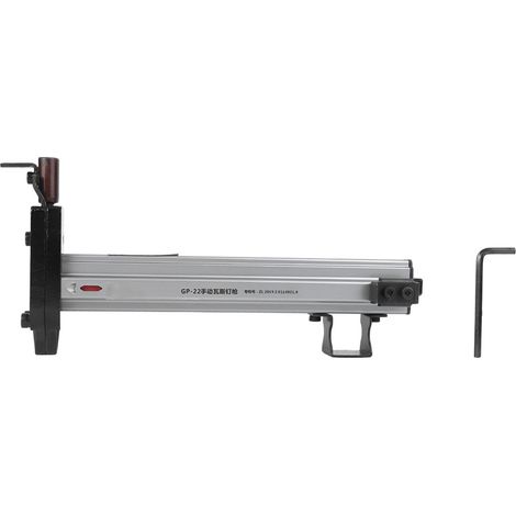 Pistolet à clous manuel avec goupille en acier tungstène et clip en alliage d'aluminium pour meubles modulaires (1/5)