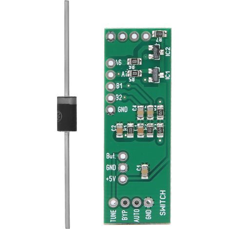 Carte de connexion d'extension 42,5 x 1 5 mm/1,7 x 0,6 pouces IC‑7300 ​​et ATU‑100 fonctionnant ensemble (1/5)