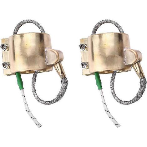 anneaux chauffants électriques en laiton, 40 x 40 mm, 220 V, 220 W, en cuivre. (1/4)