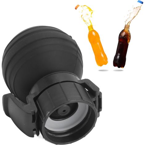 Bouchon à pompe, bouchon de bouteille de soda avec pompe à air, bouchon à pompe à air pour boissons gazeuses, bouchon étanche pour garder vos boissons bien mousseuses. (1/5)
