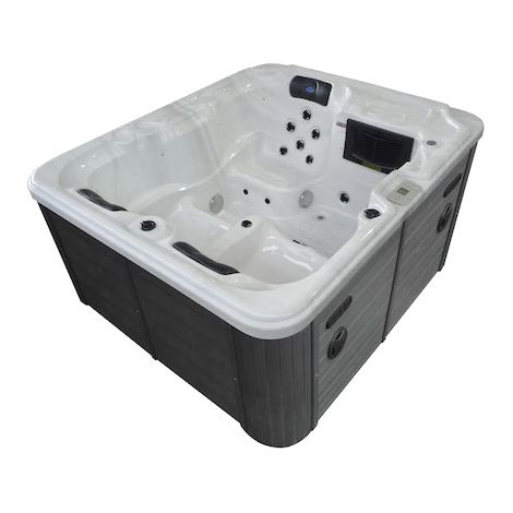 Bagno Italia Minipiscina spa relax 208x175 cm 3 posti 30 getti radio e bluetooth