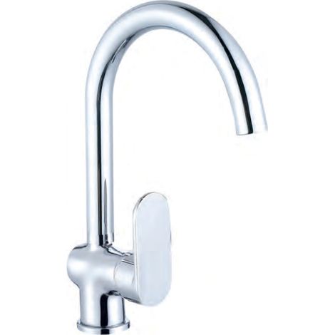 IDRONORD Miscelatore monocomando per lavello con canna girevole codice prod: E108000000 (1/2)