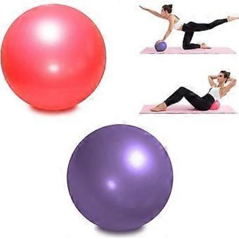 Ballon de Pilates (lot de 2) - Ballon de stabilité pour le yoga et la physiothérapie - Améliore l'équilibre (1/4)