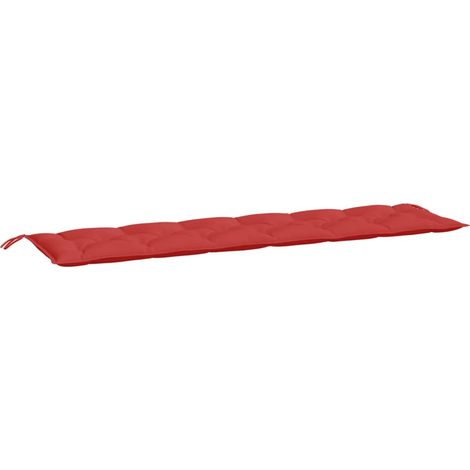 Maison Exclusive - Gartenbank-Auflage Rot 200x50x7 cm Oxford-Gewe