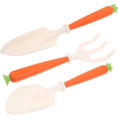 Outils De Jardinage Manuel Pelle à Creuser Transplanter Truelle Râteau pour Jardin Cour Ferme (1/5)