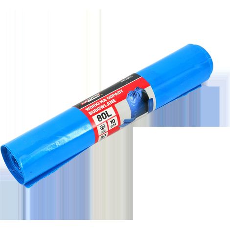 Sacchi rifiuti costruzione awtools 80 litri 10 pezzi (1/2)
