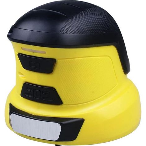 Déneigeur et Grattoir Électrique Rechargeable USB Solution Anti-Givre Rapide pour Vitres Auto (Jaune) (1/5)