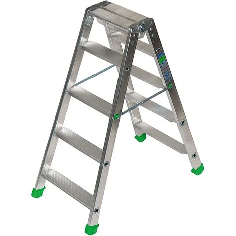 Scala Alluminio Facal Dupla Doppia Salita 4 Gradini Uso Domestico (1/4)