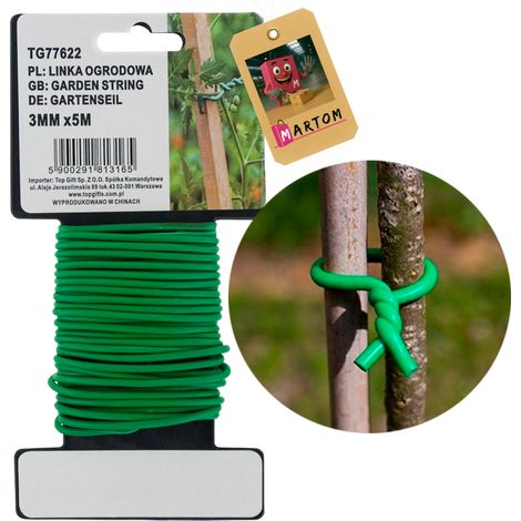 TG77622 Corde de jardin 3 mm 5 m pour attache (1/5)