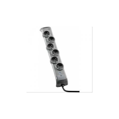 Multiprise de protection parafoudre L'Ébénoïd 6x2P+T