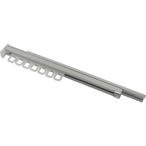 Kleiderbügelhalter-Auszug 405 mm Aluminium natur