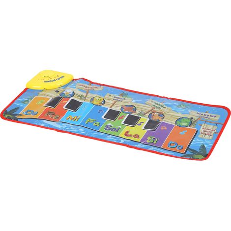 Tapis musical pour bébé, tapis de sol piano, tapis de jeu, couverture musicale pour l'éveil des tout-petits (1/5)