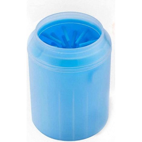 Portable chien patte rondelle chien patte nettoyant SiliCône pied lavage tasse pour chiens chats grande taille, (1/3)