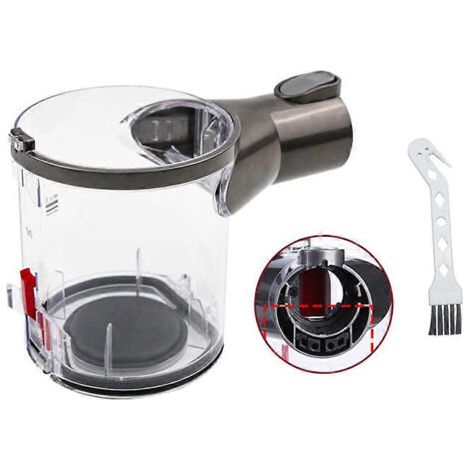 LAN Bac à poussière pour aspirateur V6 DC58 DC59 DC62 DC74 - Pièces détachées pour aspirateur : bac à poussière type B avec interface et brosse (1/5)