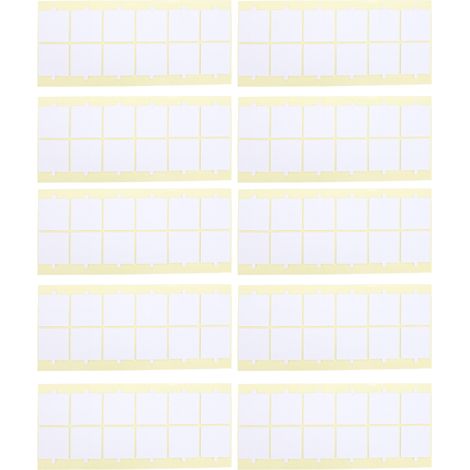 Lot de 10 rubans de montage en mousse d'insonorisation acoustique, carrés adhésifs Double face 40x40x1mm (1/5)