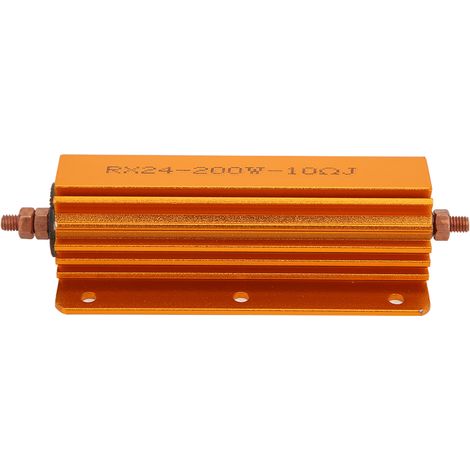Résistance De Puissance 10R 200W Boîtier En Aluminium Pour Alimentation Et Équipement Industriel - Lot De 1 (1/5)