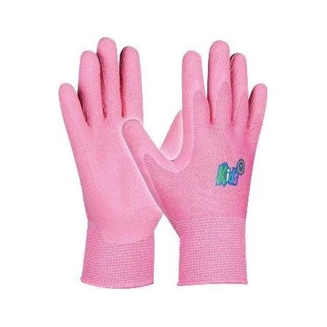 Guanti da lavoro gebold kids rosa protezione bambino