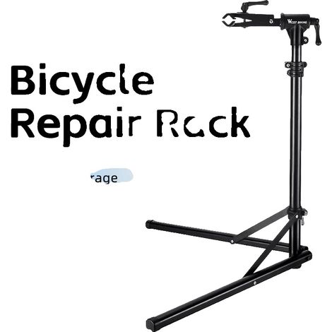 Soporte para bicicleta, diseño plegable, alta capacidad de carga, soporte tipo bípode (1/2)