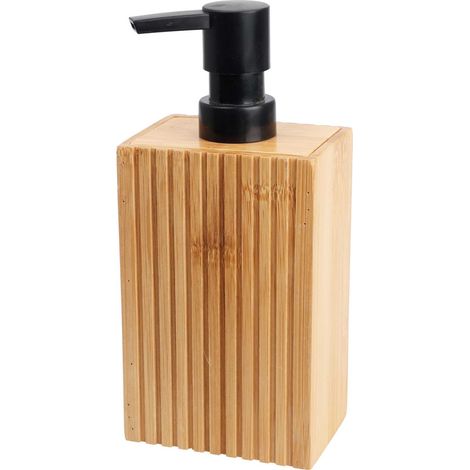 Eleganter Bambus-Seifenspender fürs Badezimmer, 280 ml (1/5)
