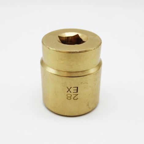 Vaso antichispas, bronce de aluminio, 18 mm, cuadradillo 1/2 pulgada (1/5)
