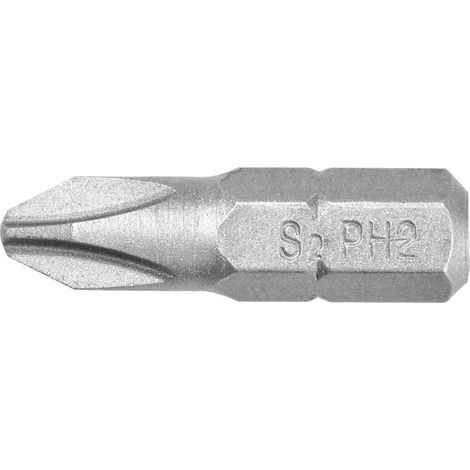 Puntas de destornillador PH2 x 25 mm, 20 unidades. (1/2)