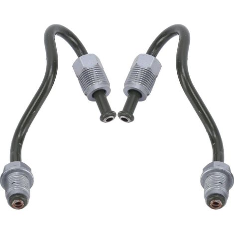 Flexible de frein,2PCS Conduite de frein arrière gauche et droite 1K0611763E 1K0611763F Remplacement pour Cabriolet (1/5)